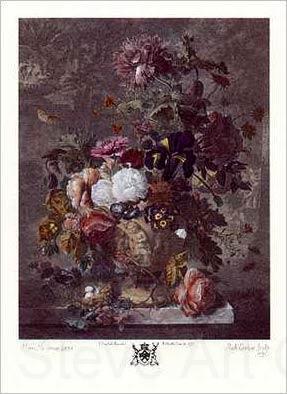Jan van Huysum Still Life with Flower Norge oil painting art